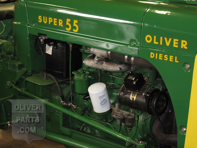 Oliver Super 55 Deisel engine